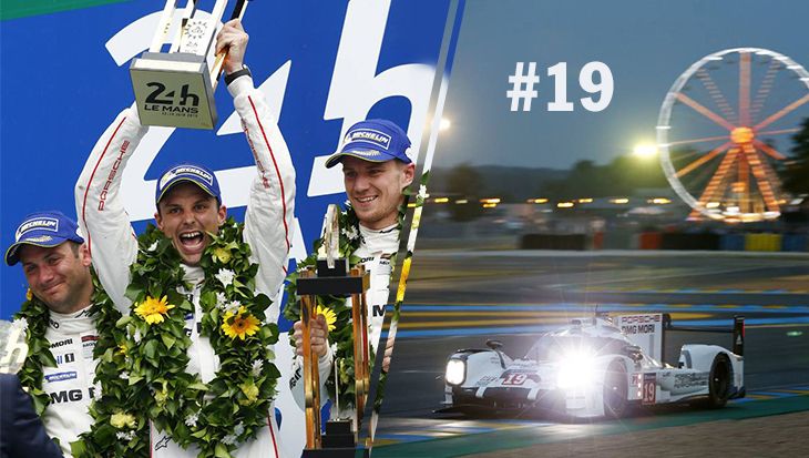 Porsche 919 Hybrid #19 Wins at Le Mans