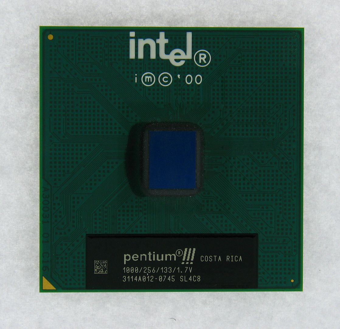 Genuine Intel Pentium 3 1 0GHz 256KB 133MHz Socket 370 CPU Processor SL4C8 eBay