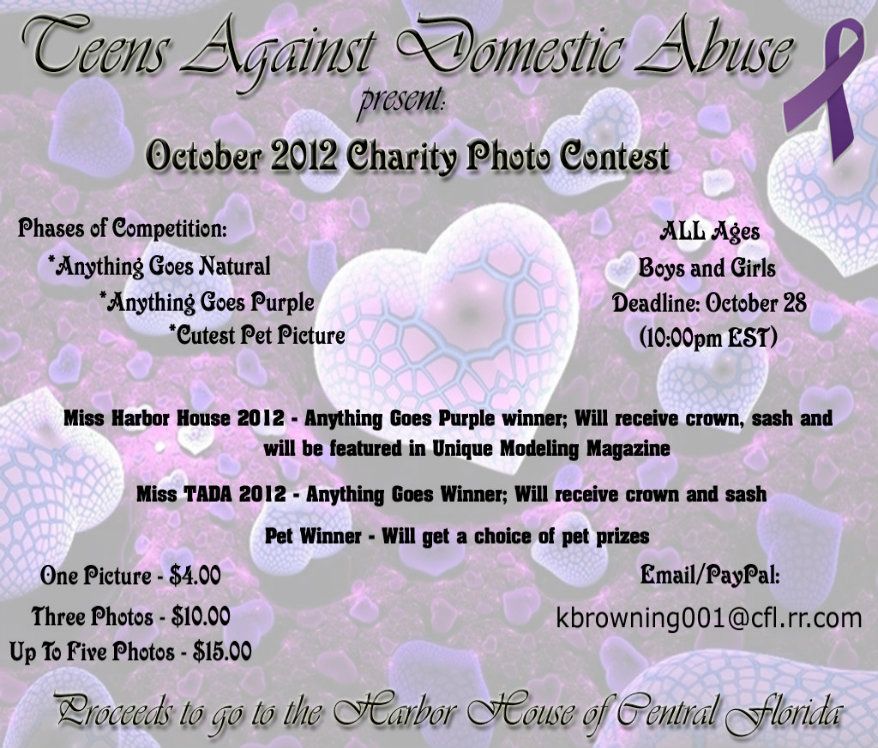 Teens Against Domestic Abuse Photo Contest