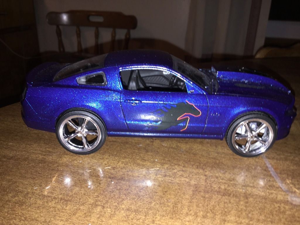 2014 mustang model car