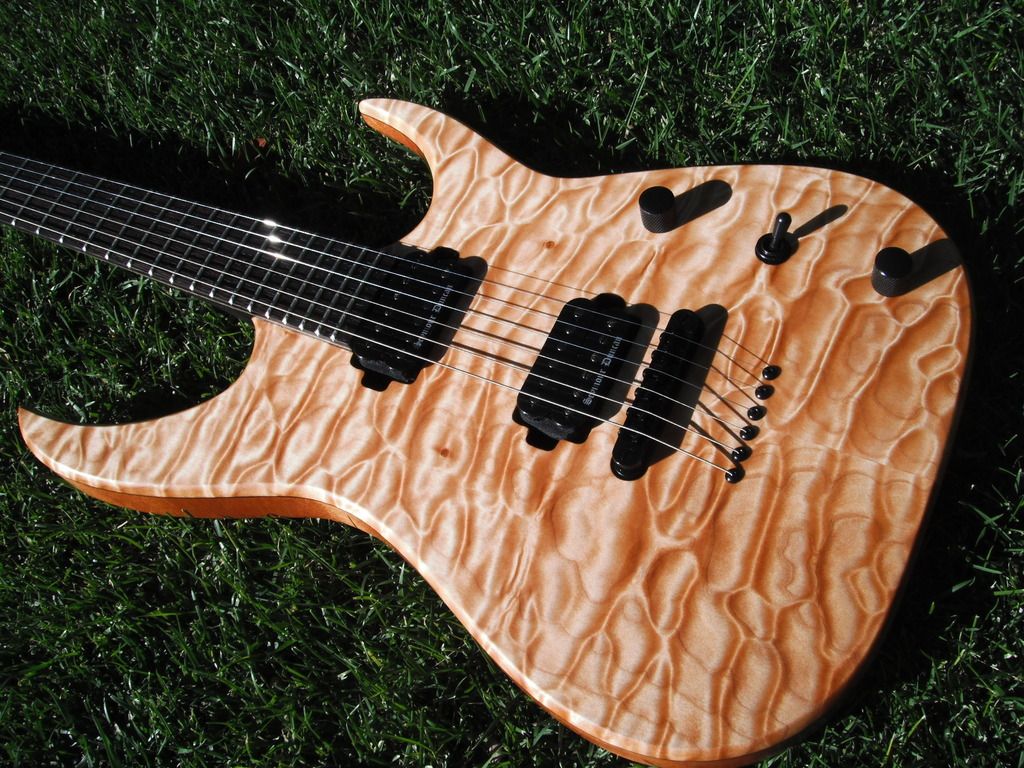 Tung oil finished flamed maple? | SevenString.org