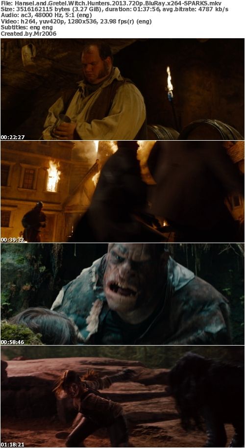Hansel & Gretel: Witch Hunters (2013) 720p BluRay x264-SPARKS Hansel & Gretel: Witch Hunters (2013) 720p BluRay x264-SPARKS