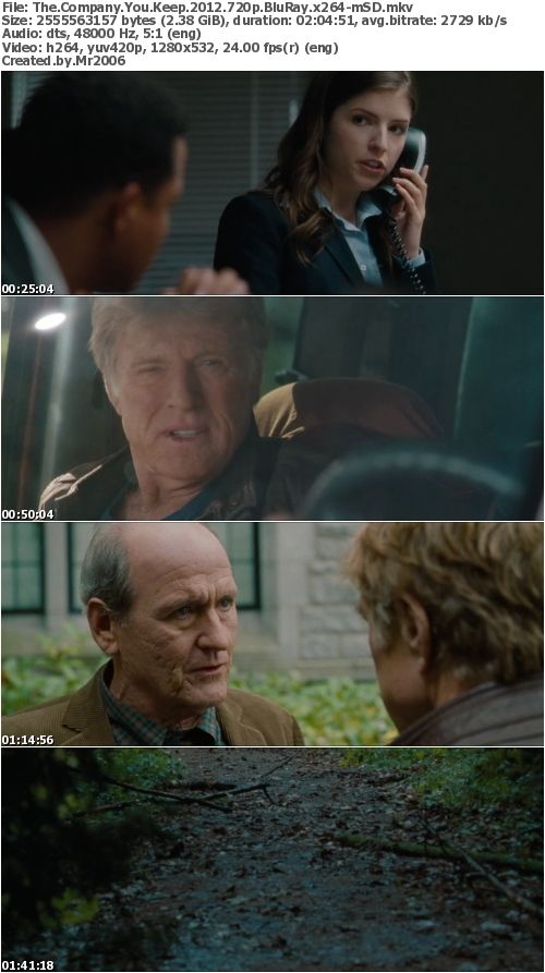 The Company You Keep (2012) 720p BluRay x264-mSD The Company You Keep (2012) 720p BluRay x264-mSD
