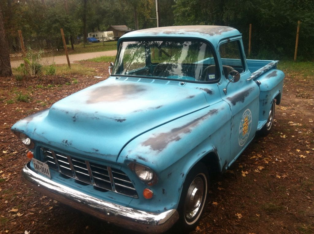 Buy new 1956 Chevy Truck, RestoMod, Patina, Cadillac Shop Truck, RatRod