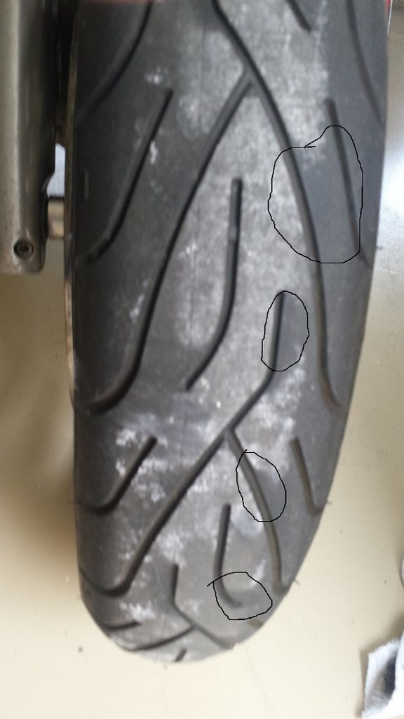 Tire Cupping Triumph Forum Triumph Rat Motorcycle Forums