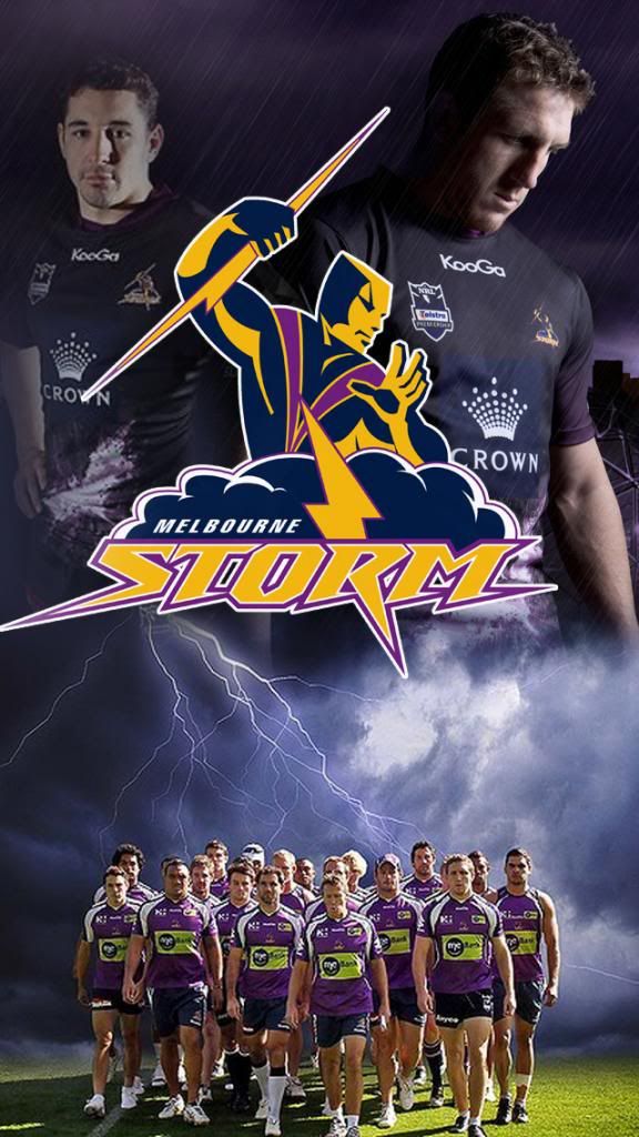 Melbourne Storm Phone Wallpaper | The Front Row Forums