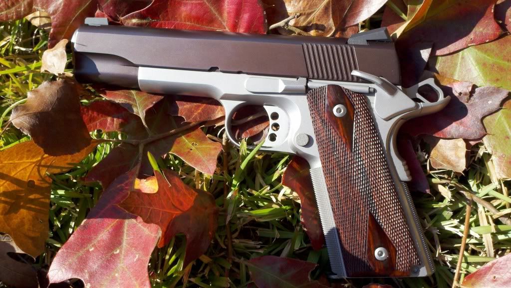Pistol turning plum color..why? 1911Forum
