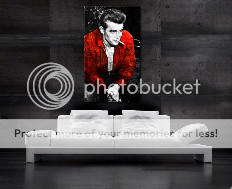 JAMES DEAN,BILD AUF LEINWAND,120cm x 70cm,GIGANTEN,LOFT DESIGN,POP ART