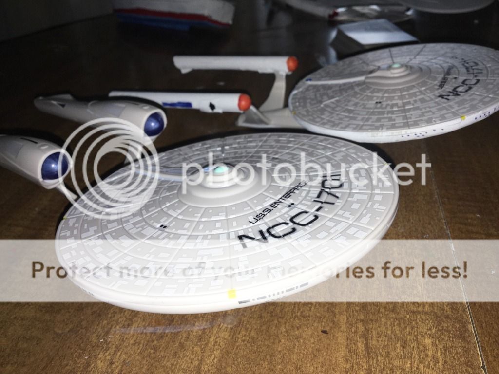 1/2500 enterprise 1701 and enterprise 1701-a - WIP: All The Rest ...