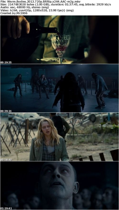 Warm Bodies (2013) 720p BRRip x264 AAC-m2g Warm Bodies (2013) 720p BRRip x264 AAC-m2g