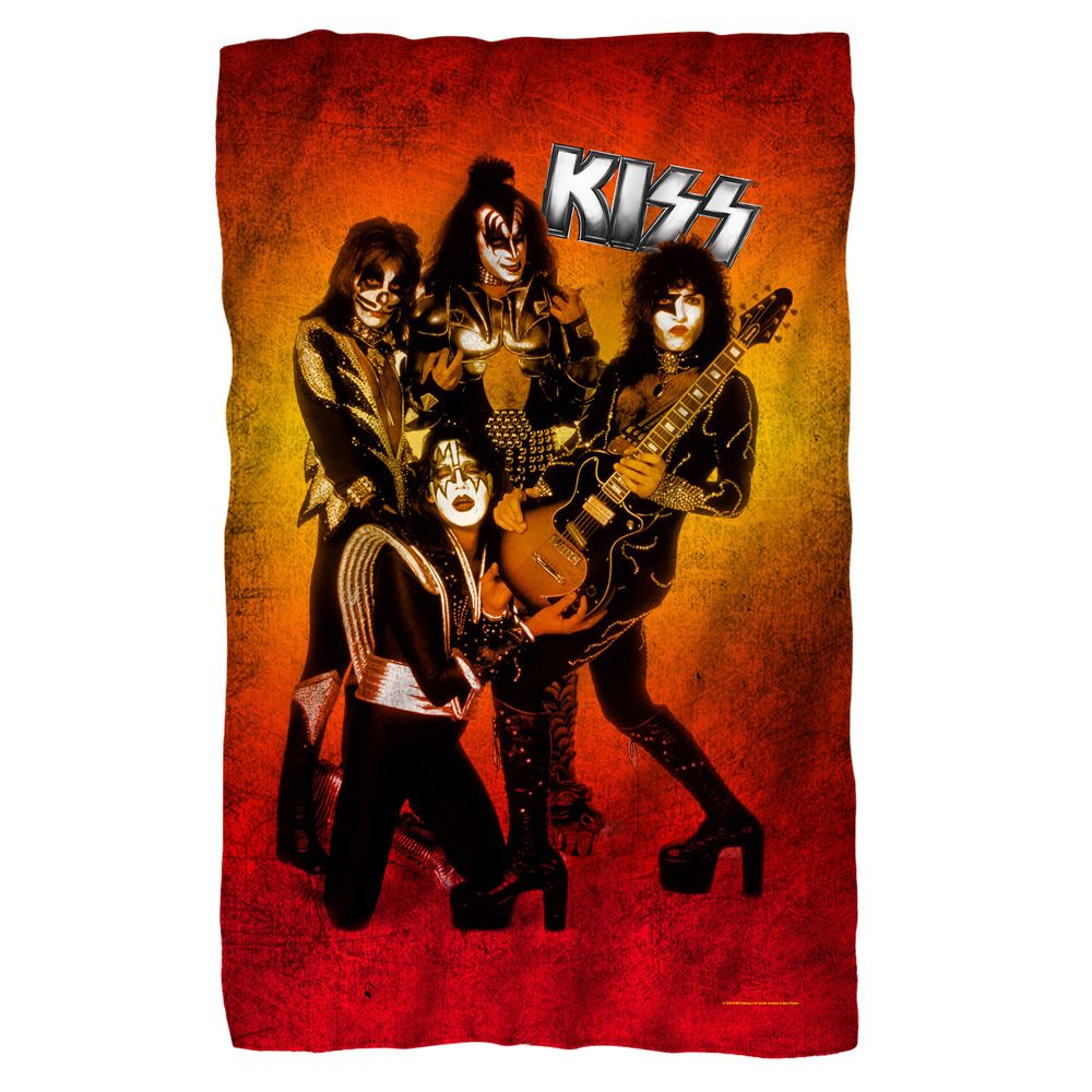 Kiss Rock Band KISS ARMY Lightweight Polar Fleece Throw Blanket